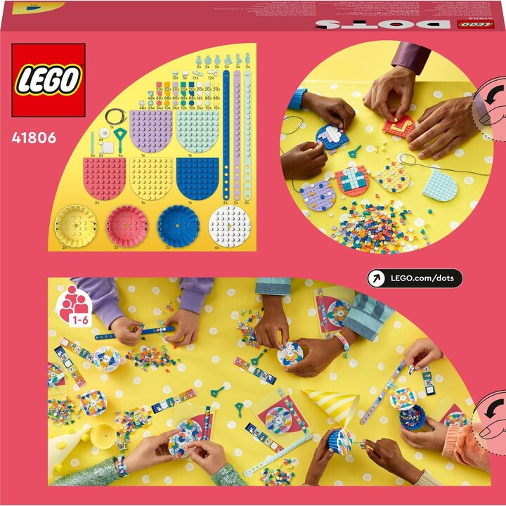 Set LEGO® DOTS 41806 Awesome party, 1154 pjesë