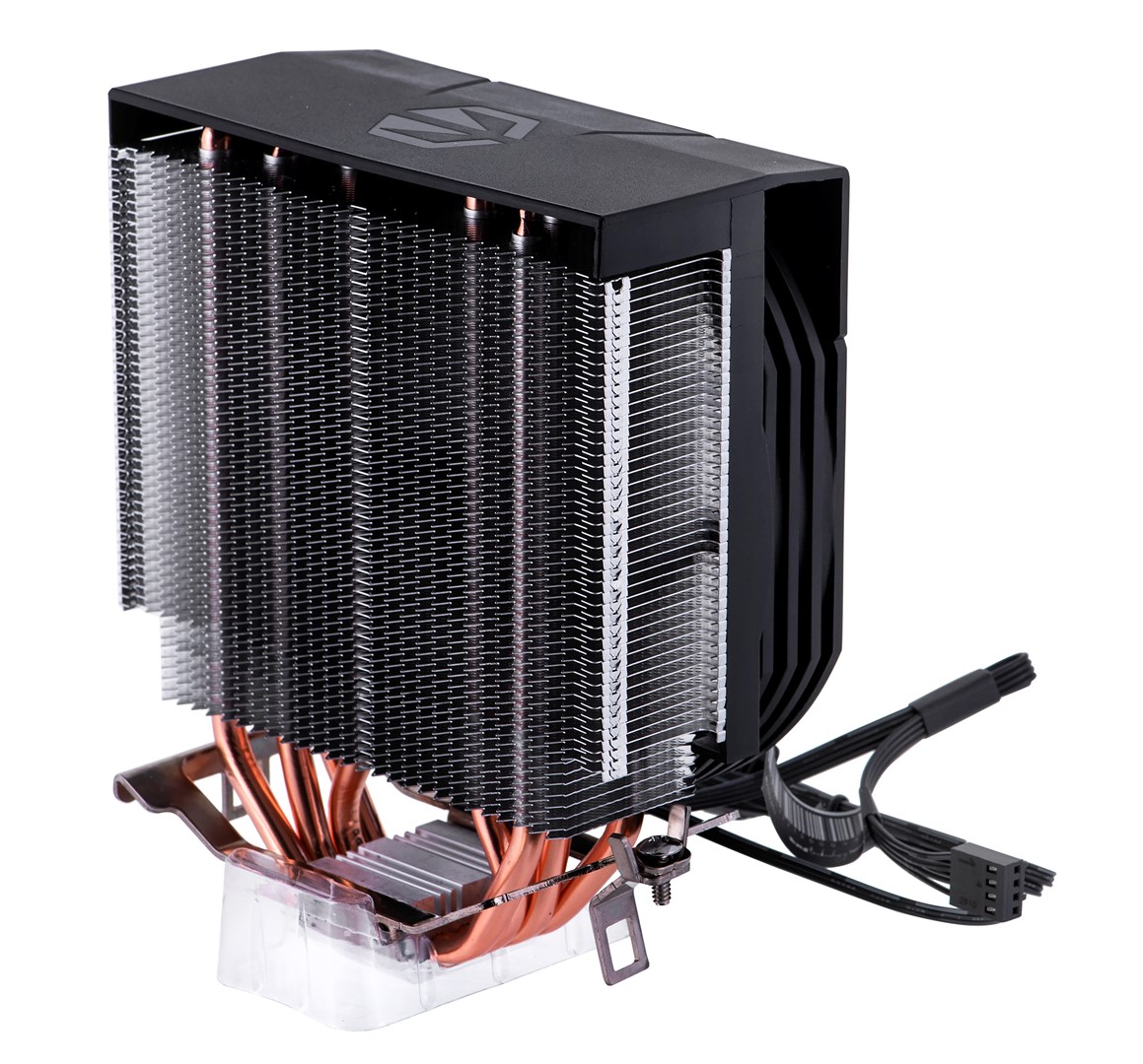 Ftohës procesori Endorfy Spartan 5 ARGB, 120mm, AM5/LGA1700, i zi