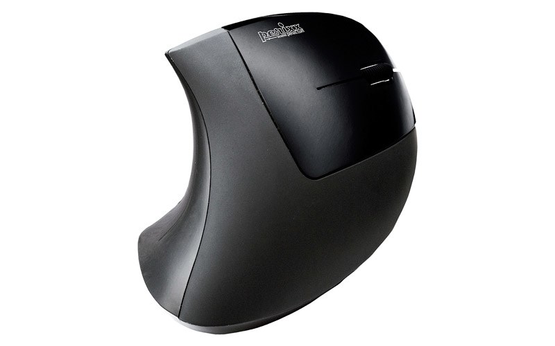 Maus ergonomik Perixx Perimice-513, USB, 6 butona, i zi