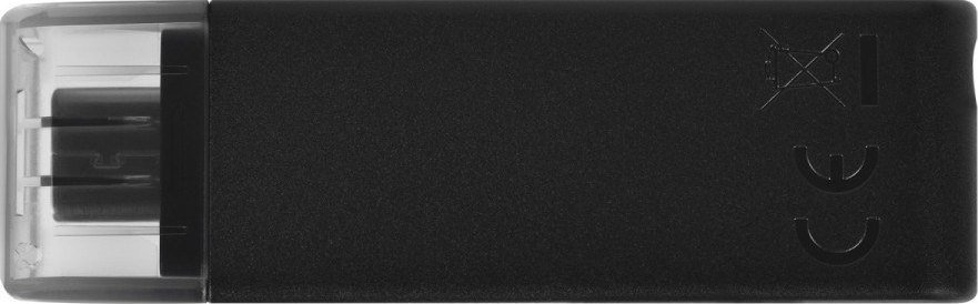 USB C Kingston DT70, 256GB, e zezë