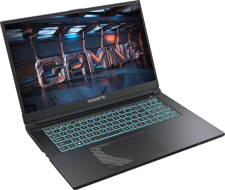 Laptop GIGABYTE G7 KF, 17.3", Intel Core i5 12500H, 32 GB RAM, 512 GB SSD, NVIDIA GeForce RTX 4060, i zi