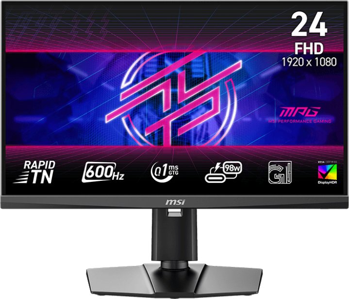 Monitor gaming MSI MPG242RX60N, 24.1", FHD 1920x1080, 600Hz, i zi