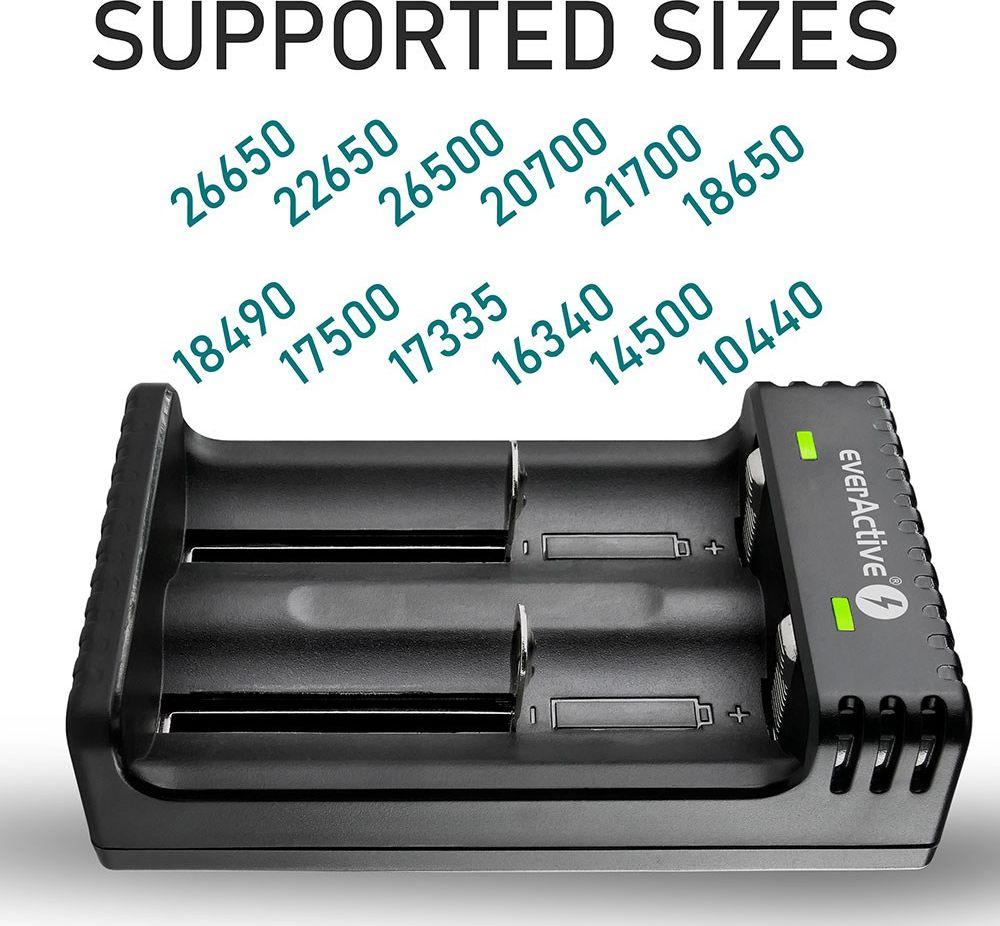 Mbushës baterie EverActive LC-200