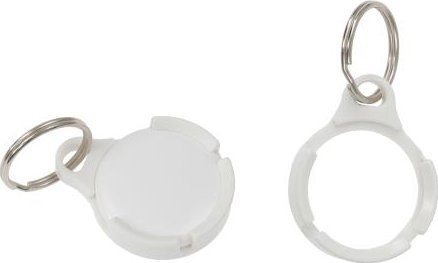 Mbajtëse Brodit 216215 Ring për Apple AirTag, 34mm, e bardhë