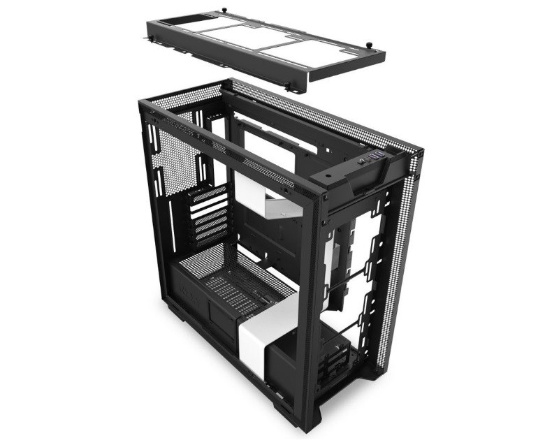 NZXT H710 (CA-H710B-W1, Computer Case, Matt White)