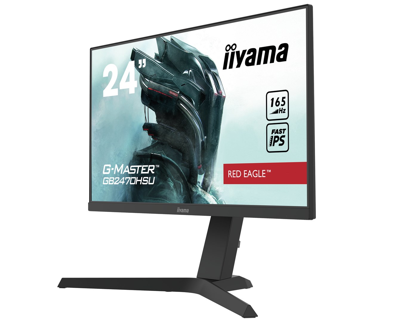 Monitor iiyama G-MASTER GB2470HSU-B5, 23.8", 1920 x 1080, Full HD, 165 Hz, i zi