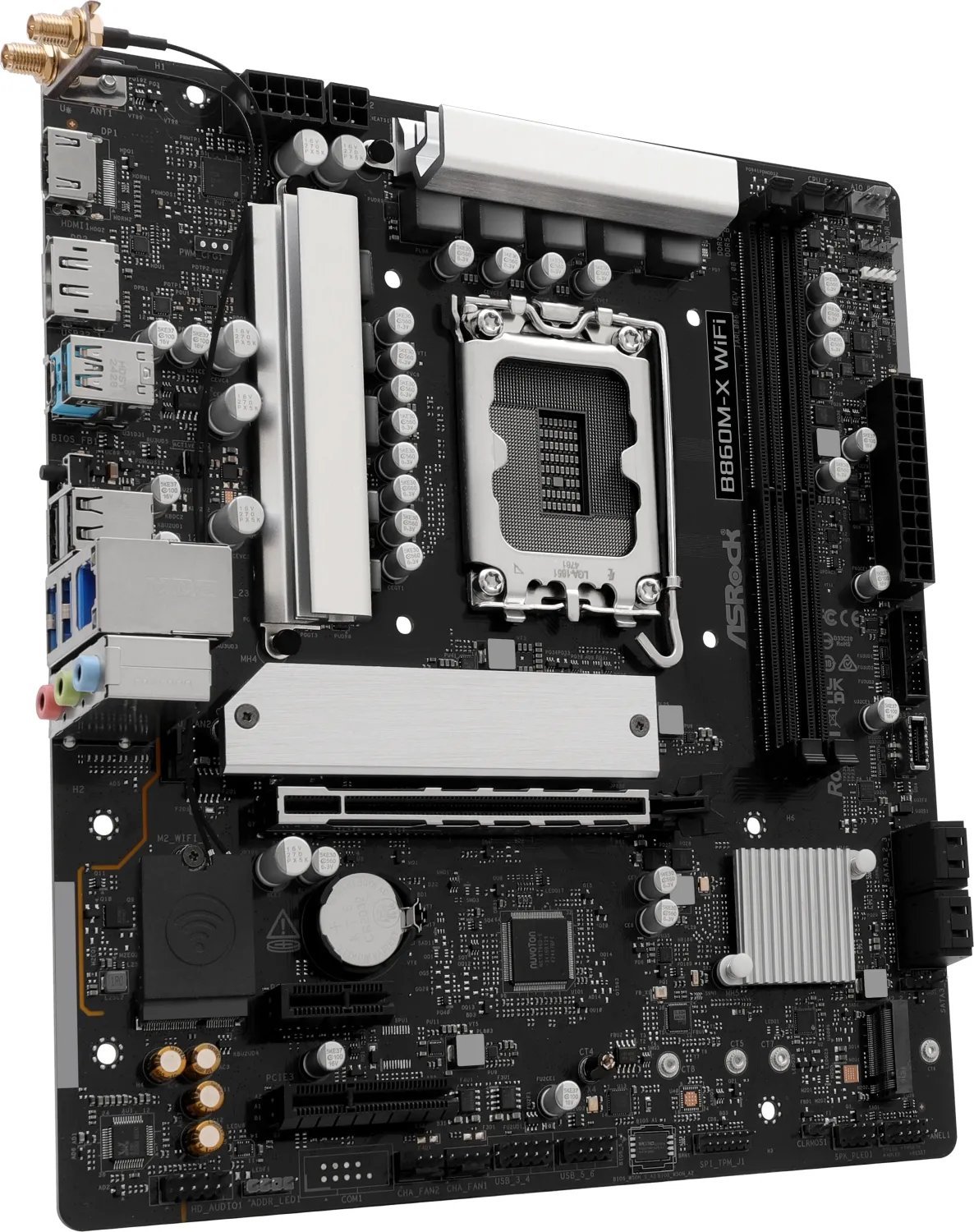 Pllakë amë Asrock B860M-X WiFi, Intel B860, DDR5, Micro ATX