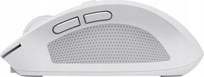 Maus Trust Ozaa, wireless, USB, i bardhë