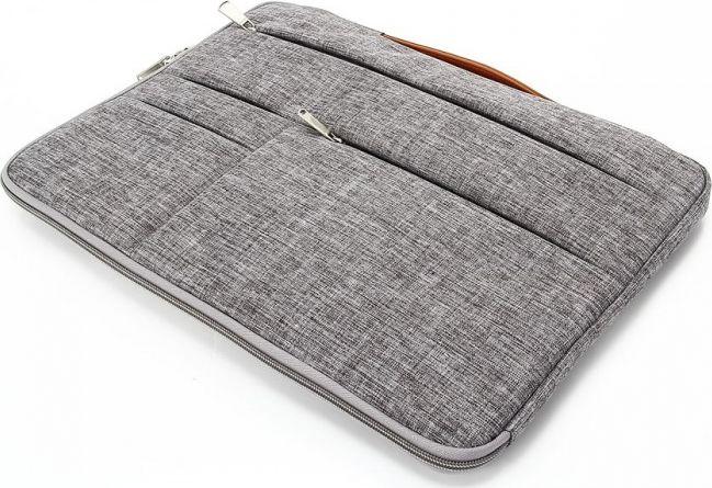 Çantë për laptop Umax, 12", e hirtë