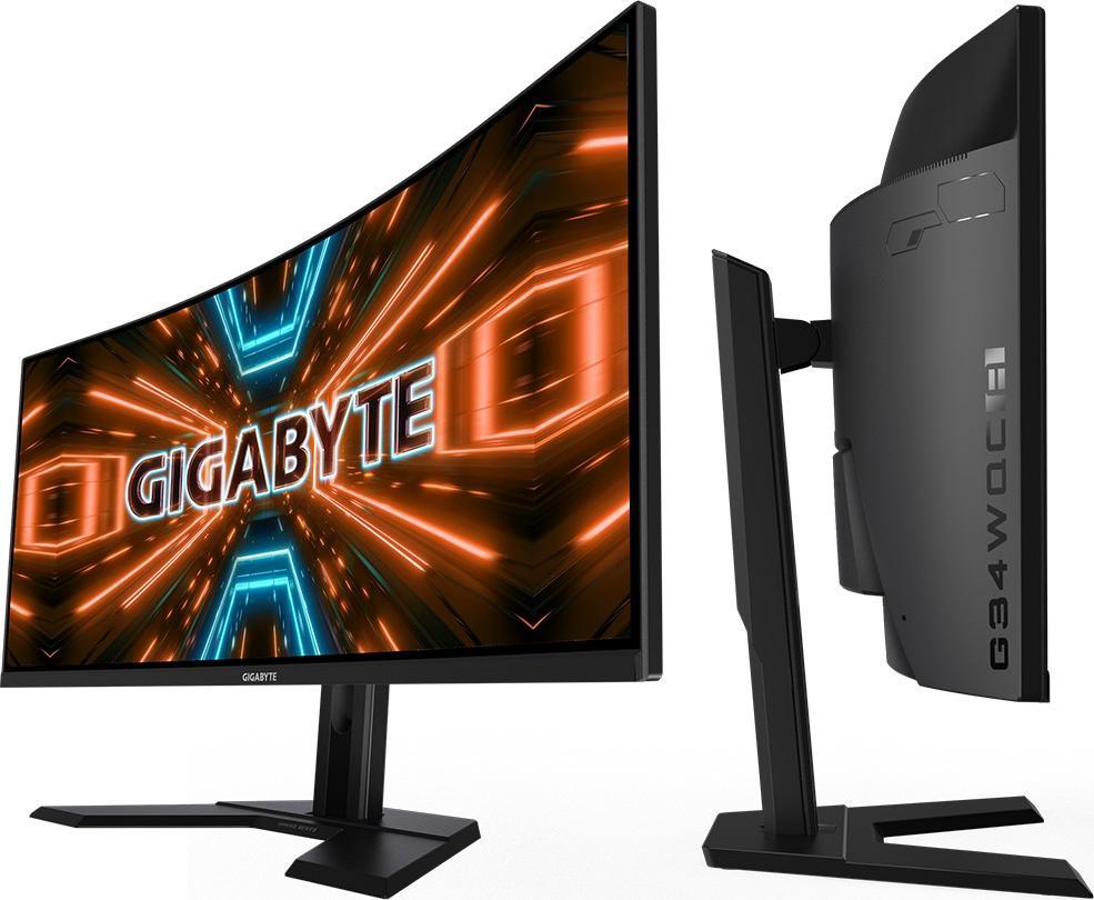Monitor Gigabyte G34WQC A, 34", UWQHD, i zi
