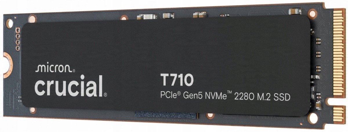SSD i brendshëm Crucial T710, 4TB, NVMe M.2 PCIe Gen 5, me heatsink