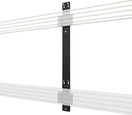 Mbajtëse muri dyfishe B-Tech BT8390-WFK3, për SYSTEM X BT8390, metalike