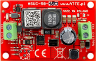 Konvertues Step-Up ASUC-50-AD0-OF, 50W, hyrje 8-30V, dalje 12-48V