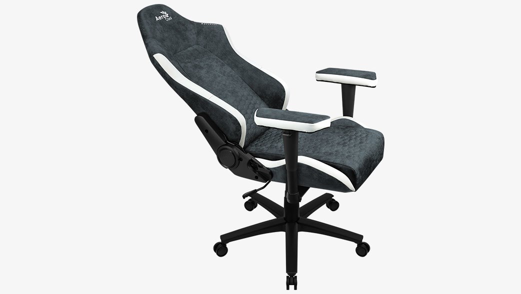Karrige lojërash CROWN AeroSuede, 150 kg, e zezë