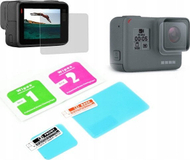 Set mbrojtës Xrec për GoPro Hero 7 6 5 Black, kapak lente, mbrojtës ekran LCD, transparent
