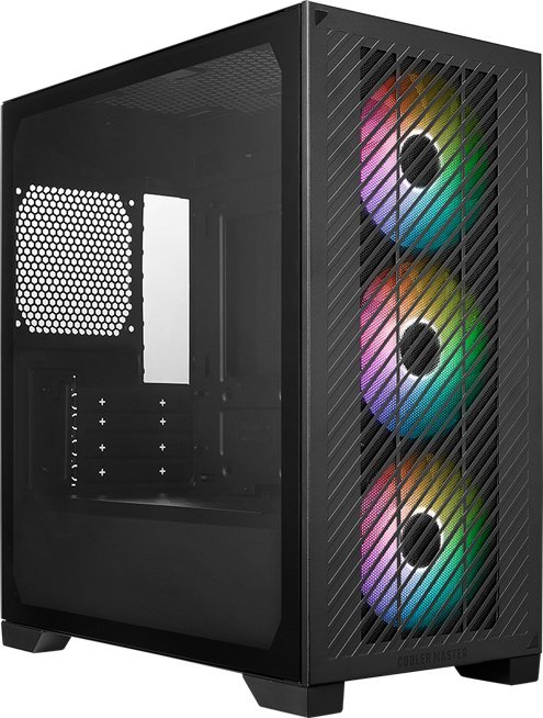 Kasa kompjuterike Cooler Master Elite 301, Mini Tower, ARGB, e zezë