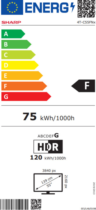 Televizor Sharp 55FN2EA, 55" (139 cm), 4K UHD, i zi