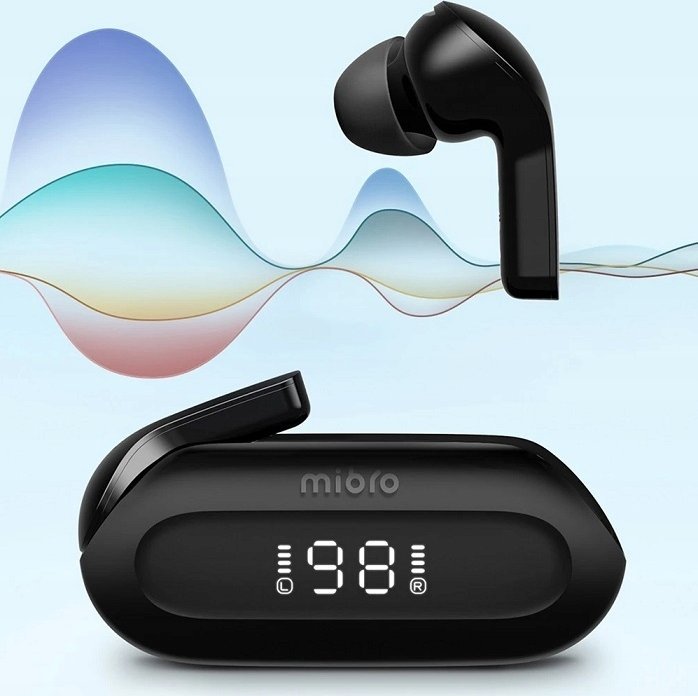 Kufje wireless Xiaomi Mibro Earbuds 3 TWS, Bluetooth 5.3, me mikrofon, rozë