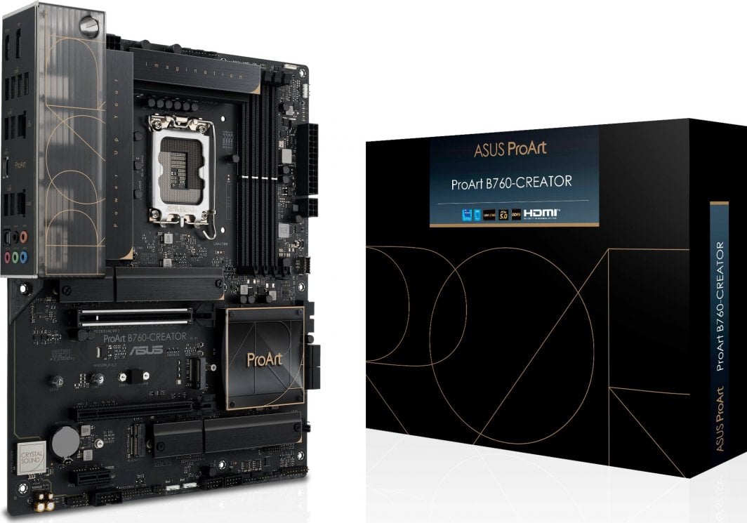 Pllakë amë ASUS PROART B760-CREATOR, Intel B760, Socket 1700, 4 slota, ATX