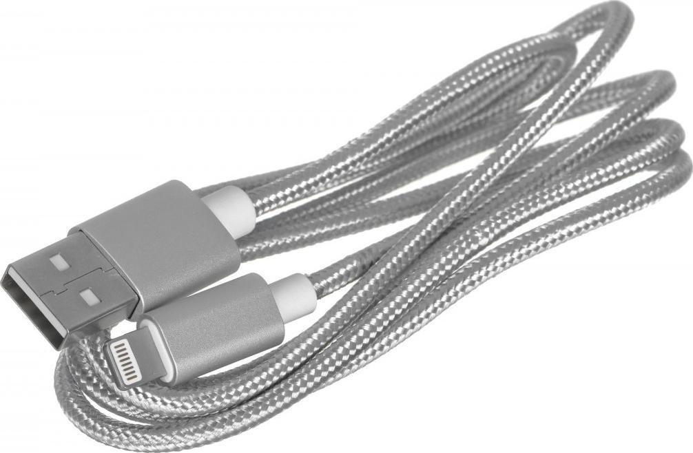 Kabllo USB Orico USB A në Lightning, 1m, 2.4A, e hirtë