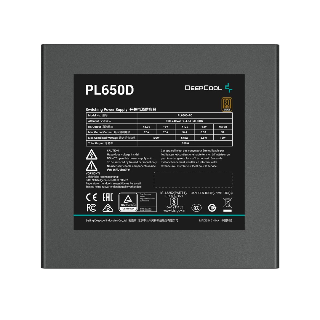 Burim energjie Deepcool PL650D R-PL650D-FC0B-EU , 650W 3
