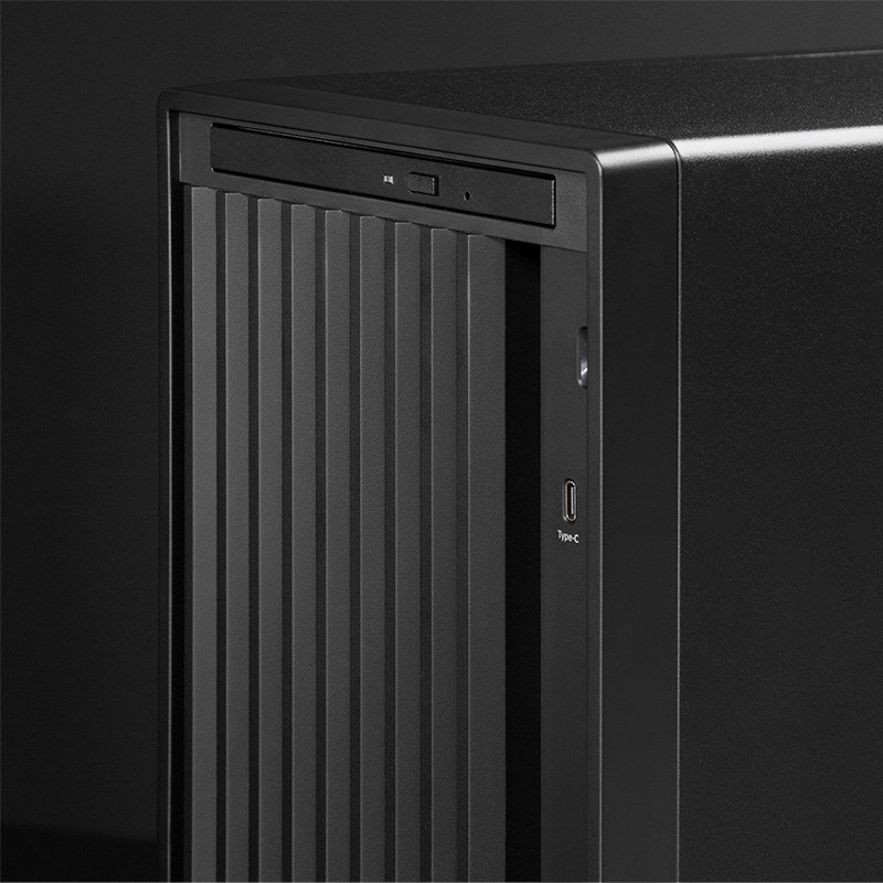 Kasa kompjuteri Chieftec MINI UNI BS-20B-OP, mini tower, e zezë