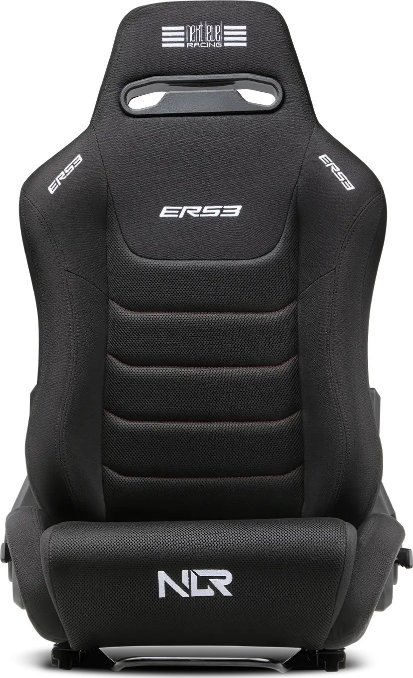 Гејминг седиште Next Level Racing ERS3 Elite Fabric and Mesh Edition, навалливо, црно