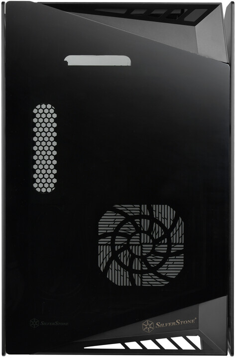 Kasë kompjuteri SilverStone Lucid LD03, TG, e zezë