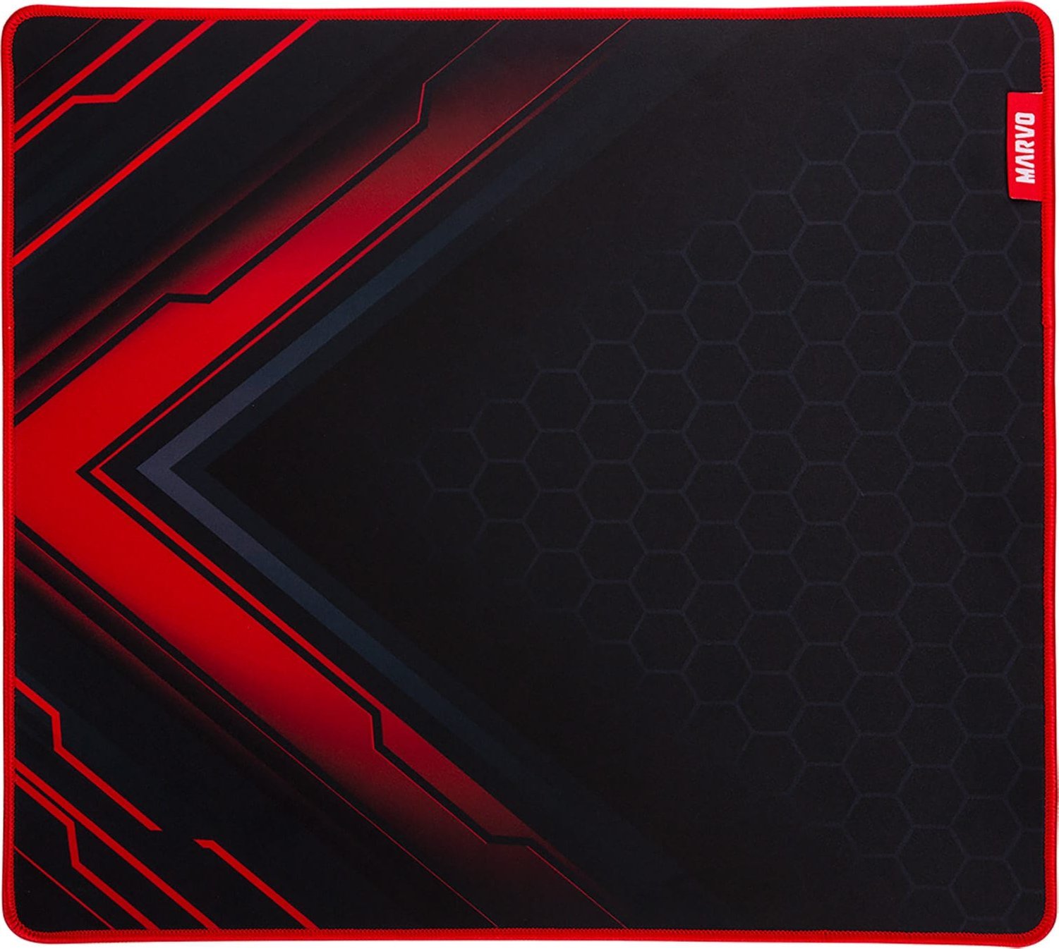 Mousepad gaming Marvo Scorpion G55 Blaze M, madhësi mesatare, mikrofibër, i zi