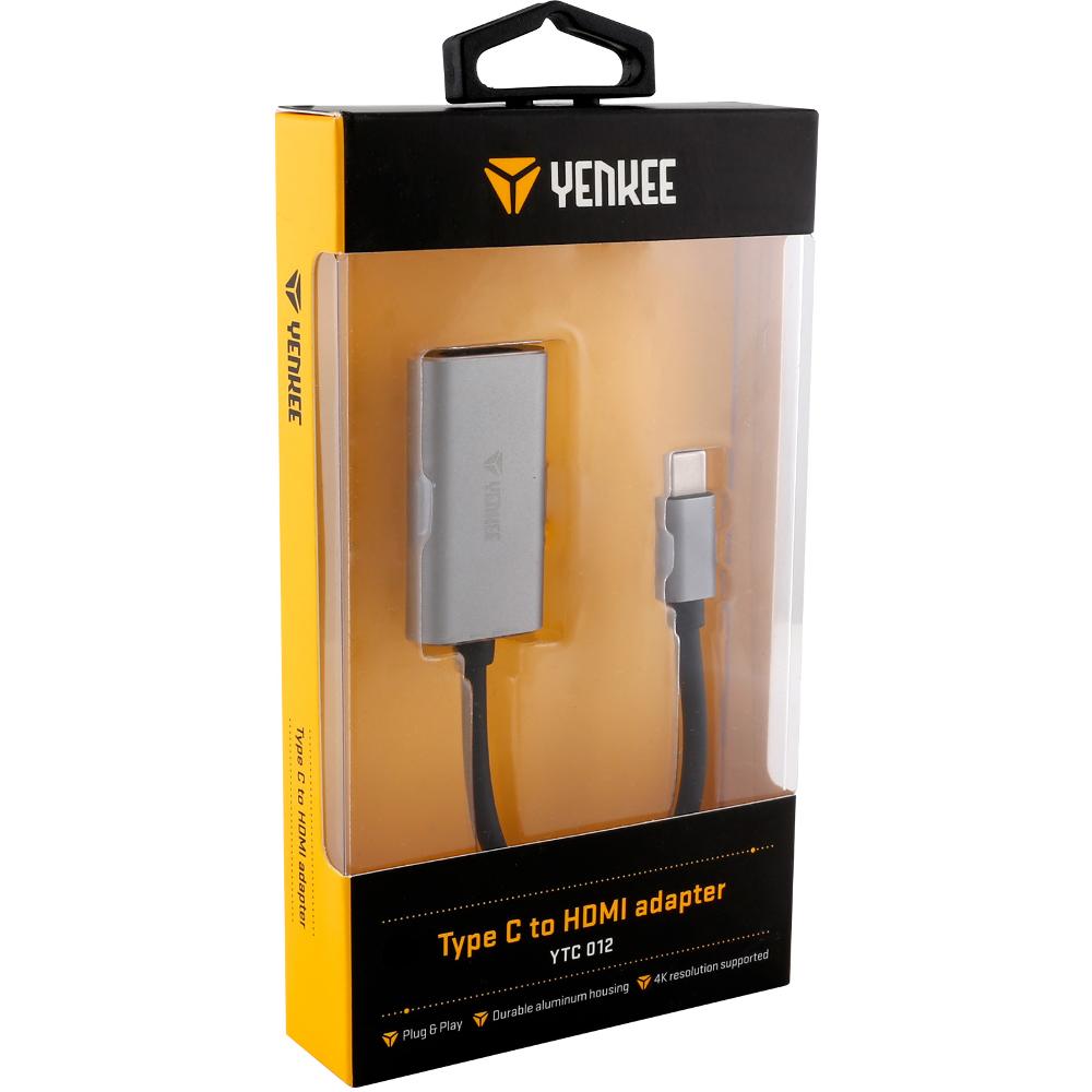 Adapter USB C to HDMI 4K - YENKEE YTC 012