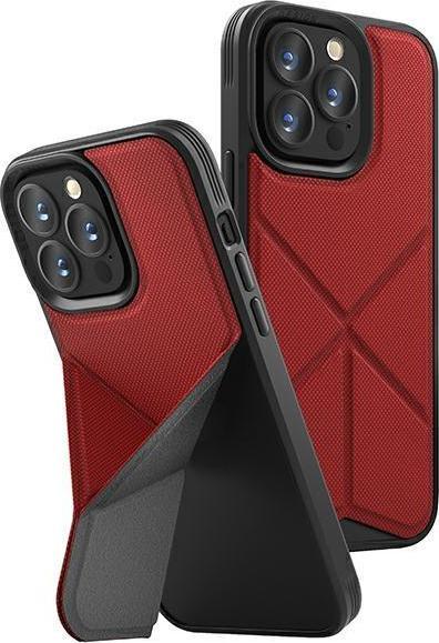 Mbulesë telefoni Uniq Transforma për iPhone 13 Pro Max 6.7", MagSafe, e kuqe