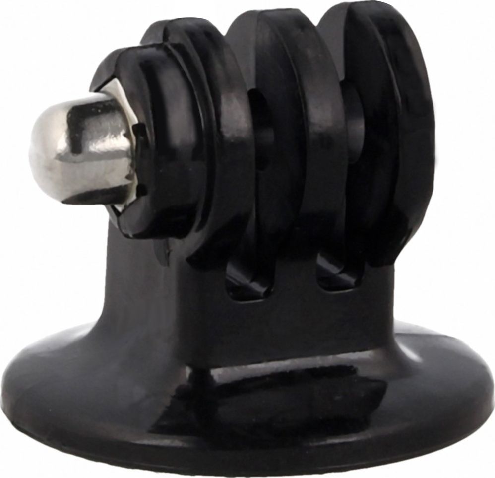 Adapter tripod për kamera sportive, montim GoPro, filetë 1/4", i zi