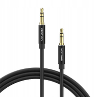 Kabllo audio Vention, 3.5mm male to male, 3m, e zezë