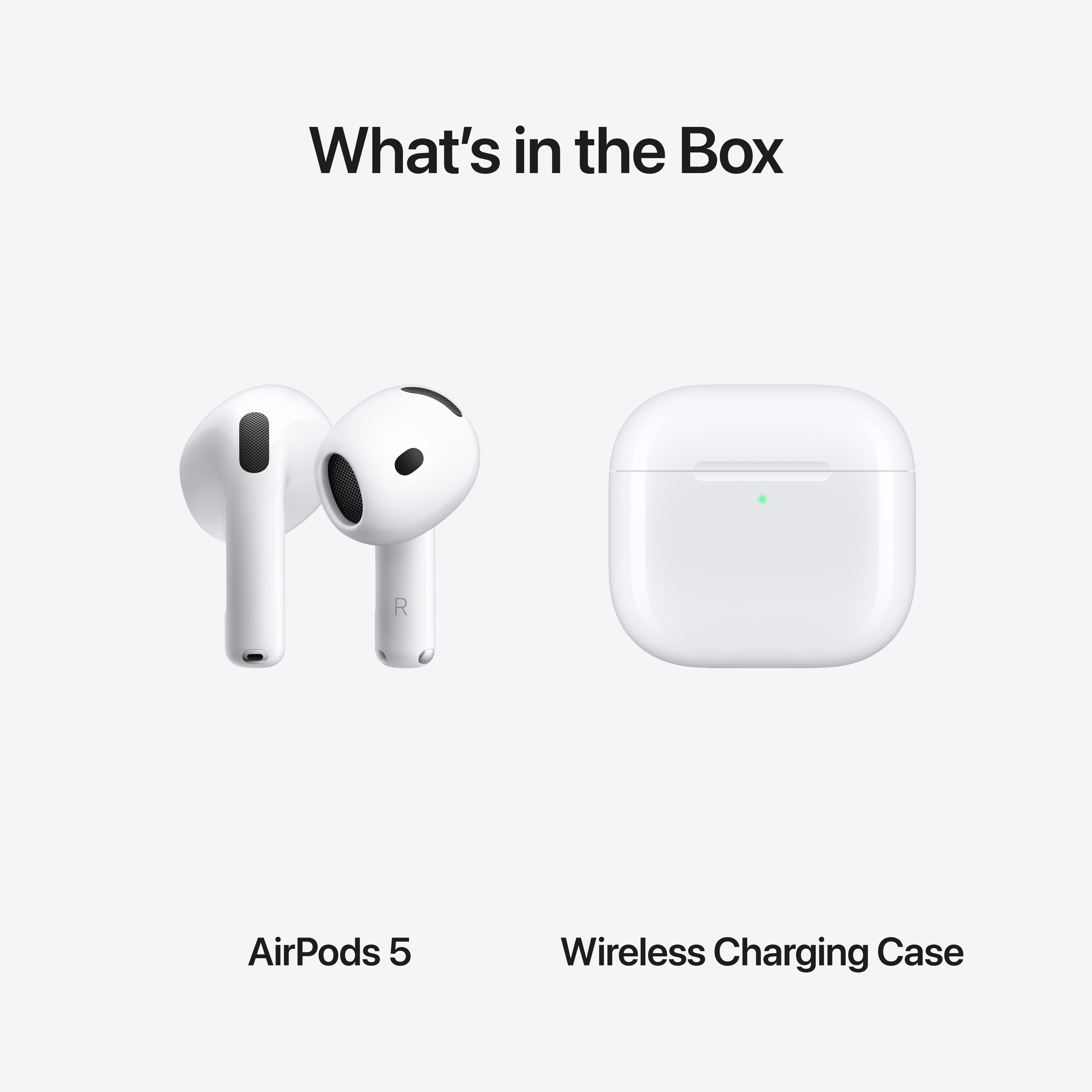Apple AirPods 5 with Wireless Charging Case