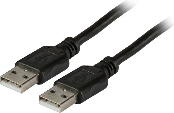 Kabllo EFB USB-A - USB-A, 1.8 m, e zezë