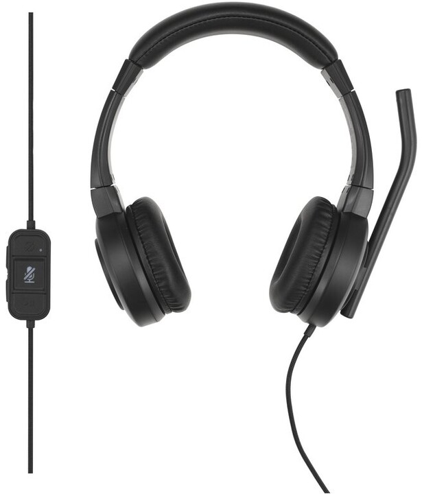 Dëgjuese Kensington H1000, USB, të zeza