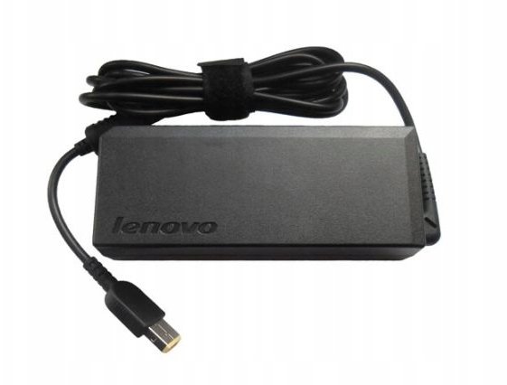 Adaptori karikues për laptop Lenovo 135W Slim Tip, me kabllo rryme, i zi