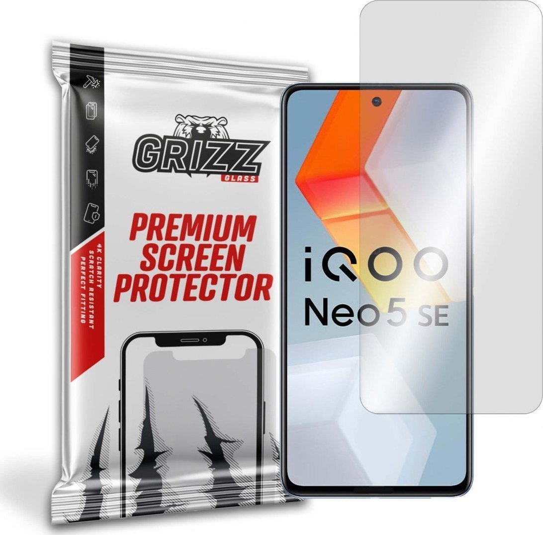 Mbrojtëse ekrani GrizzGlass Hybrid për Vivo IQOO Neo 5 SE 5G, xham hibrid, transparente