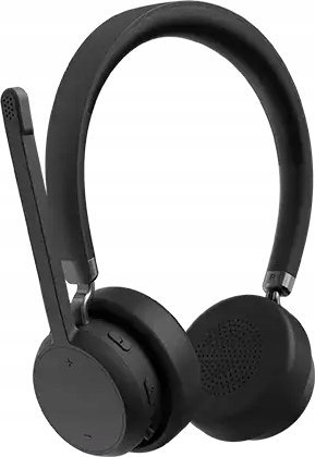 Kufje wireless Lenovo 4XD1Q30302, Bluetooth, me shirit koke, të zeza