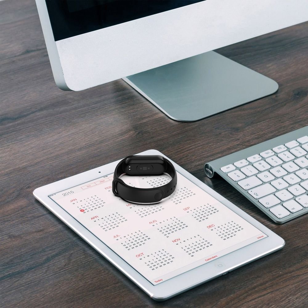 Rrip dore Tech-Protect IconBand për Xiaomi Smart Band 8 8 NFC, TPU, i rregullueshëm, bezhë