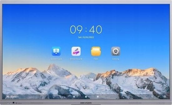 Интерактивен панел HIKVISION DS-D5C75RB/A WonderHub Ultra, 75\", 4K, Android 13, црн