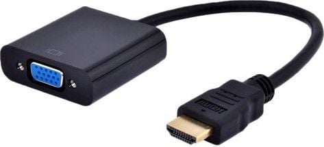 [OUTLET] Konvertues HDMI Gembird D-Sub (VGA) 0.15m (A-HDMI-VGA-04), e zezë