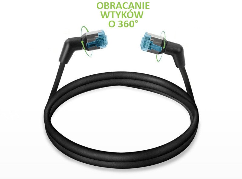 Мрежен кабел Techly ICOC U6A TPE36 020B, CAT6a U/UTP, 2m, син