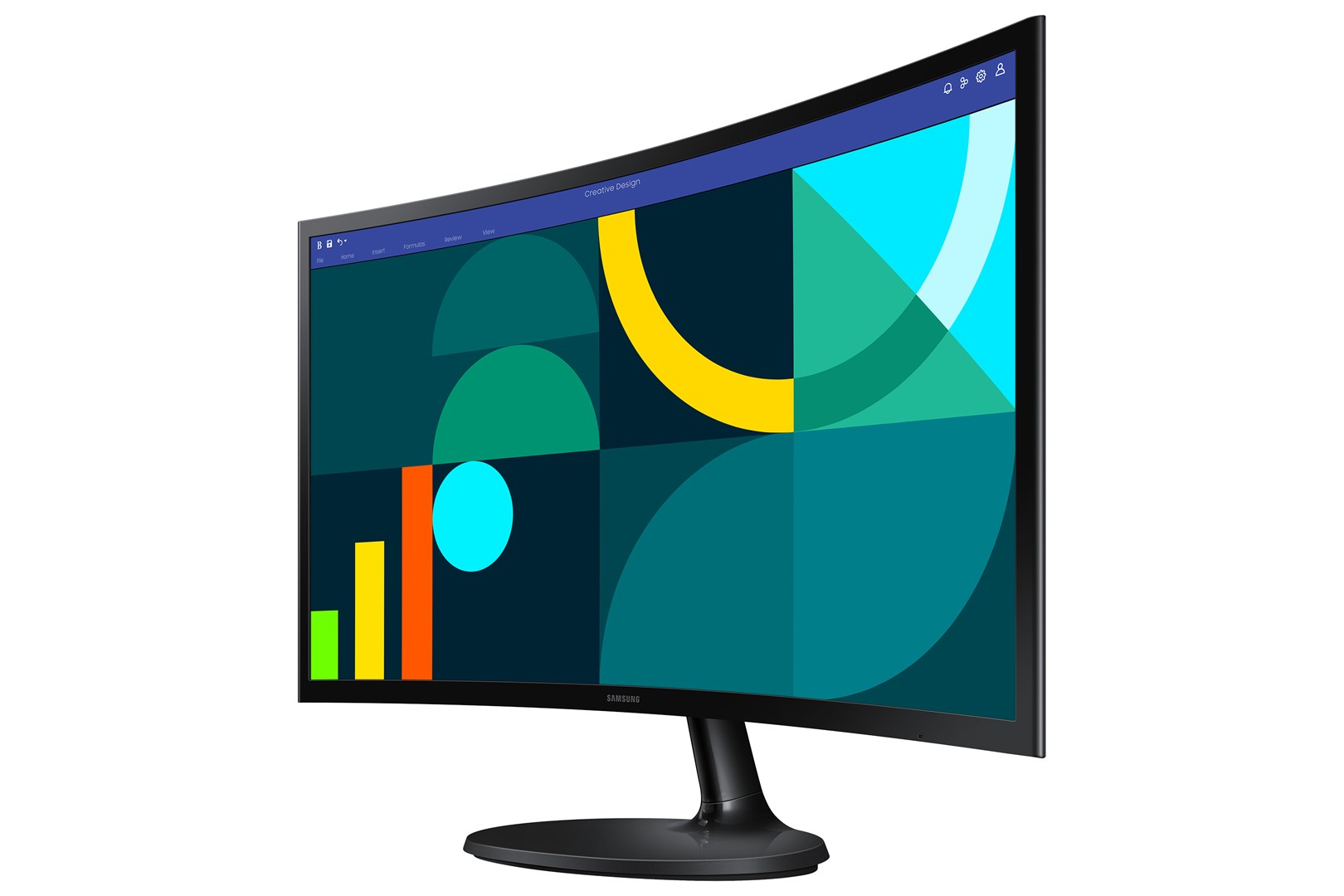 Monitor Samsung Essential S3 S36GD, 24", Full HD, i zi
