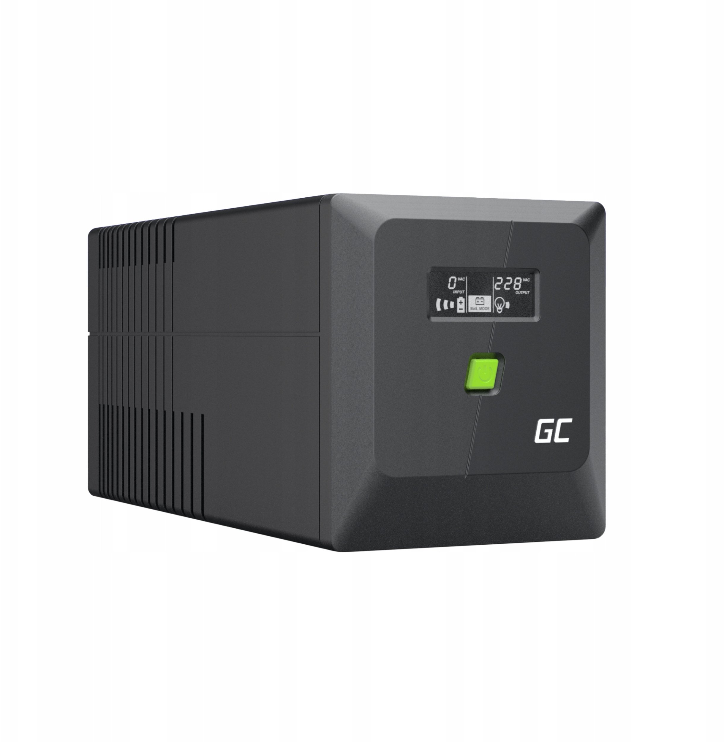 UPS Green Cell PowerProof, 750VA 480W, valë sinusoidale e pastër, i zi