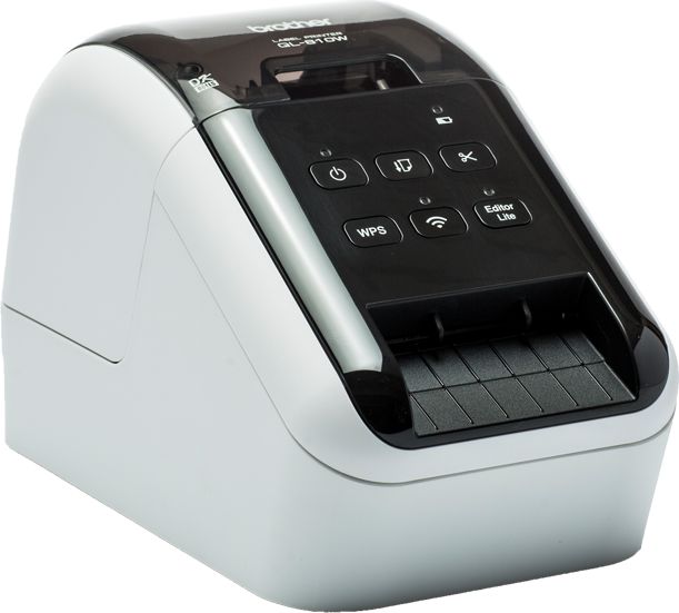 Принтер за етикети Brother QL-810W, термички, Wi-Fi, бел