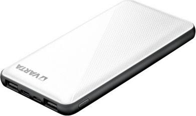 Power bank Varta Energy, 10000 mAh, бело/црно