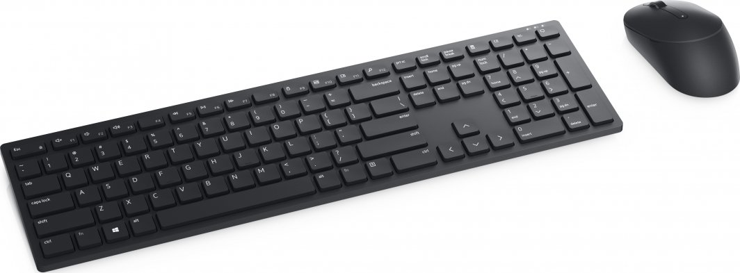 Set tastierë dhe maus Dell KM5221W, i zi