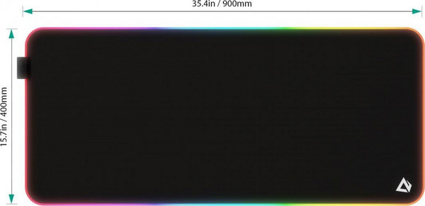 Mauspad Aukey KM-P7 RGB XXL, i zi