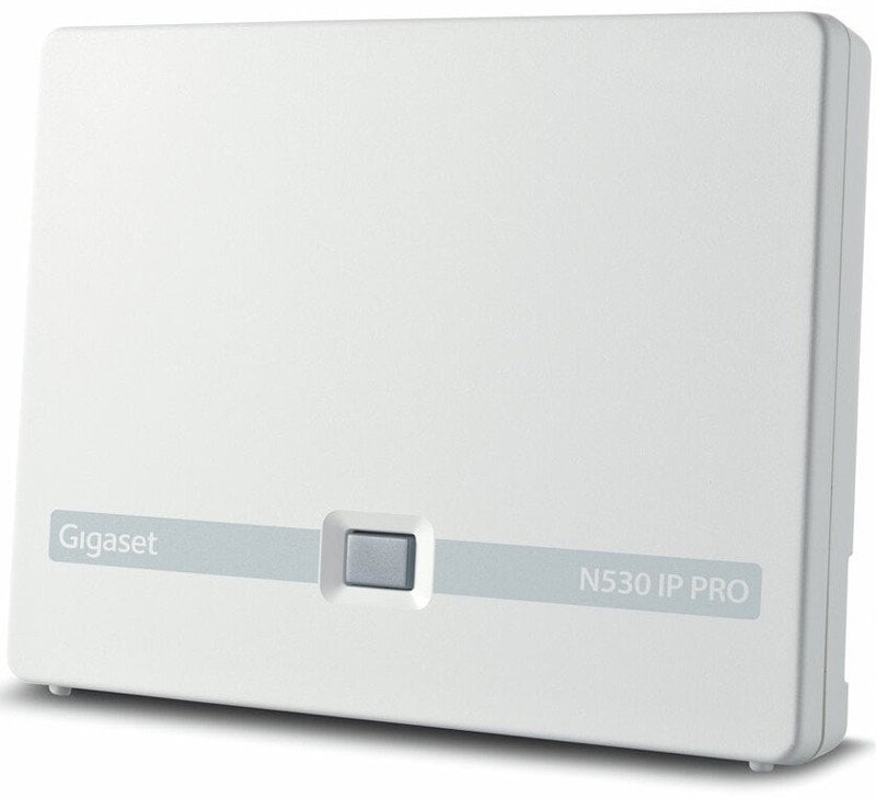 Stacion bazë DECT Gigaset N530 IP PRO, IP PoE, për telefonë pa tela, i bardhë